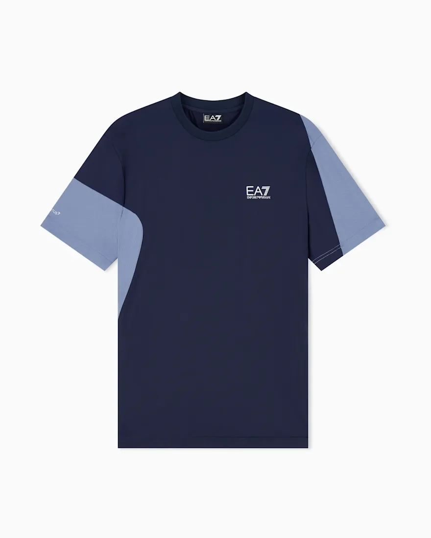 Футболка EA7 regular fit зі джерсі